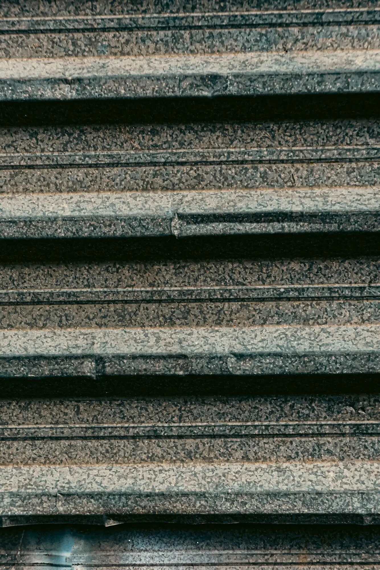 Photograph of a metal texture pattern